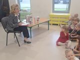 Spotkanie  autorką wierszy dla dzieci Hanną Niewiadomską, 